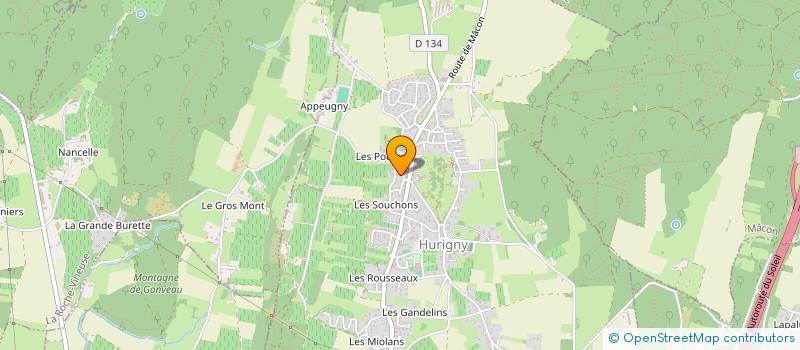 localisation de l'entreprise MADAME ANNE-PERRINE STOYE  HURIGNY