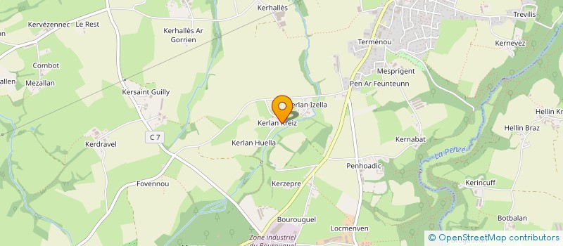 localisation de l'entreprise MADAME ANNE PERROT à GUICLAN