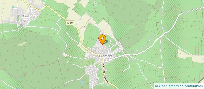 localisation de l'entreprise MADAME ANNE PERTOIS à CRAMANT