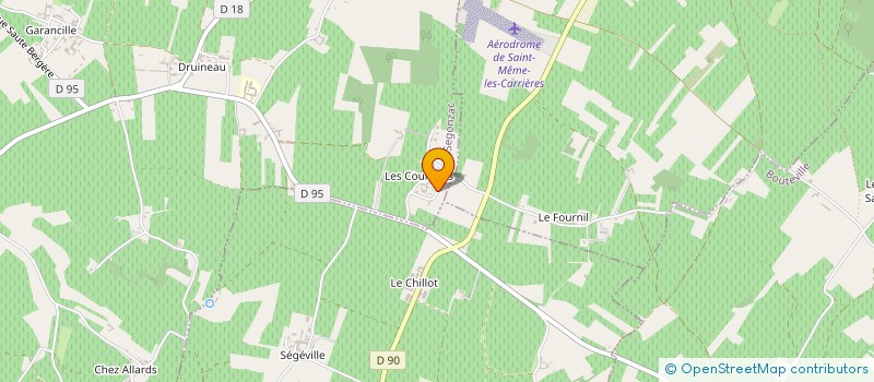 localisation de l'entreprise MADAME ANNE PETIT à SEGONZAC