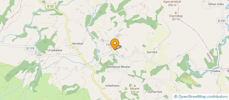 localisation de l'entreprise MADAME ANNE PETRISSANS  HELETTE