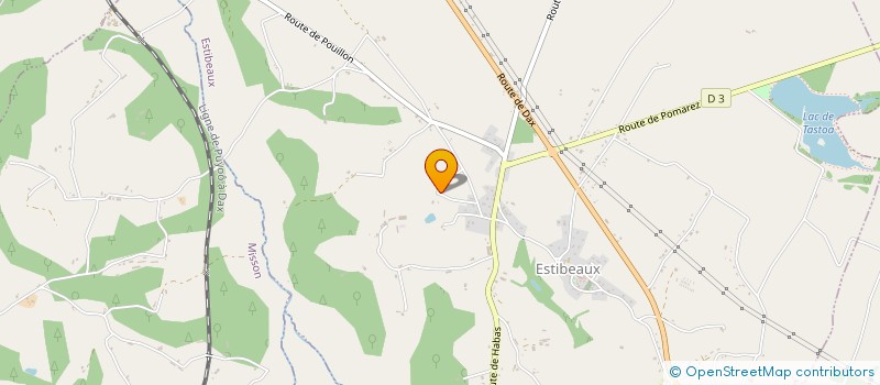 localisation de l'entreprise MADAME ANNE PEYROUX  ESTIBEAUX