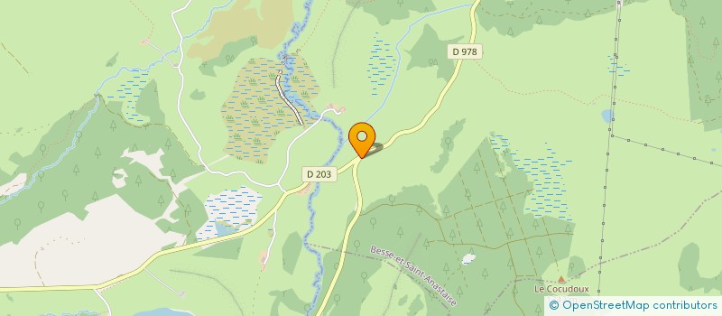 localisation de l'entreprise MADAME ANNE PHELUT  BESSE-ET-SAINT-ANASTAISE