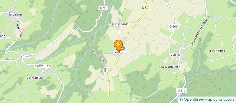 localisation de l'entreprise MADAME ANNE PHILIPPE  POUZOL