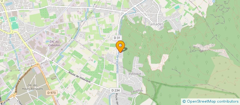 localisation de l'entreprise MADAME ANNE PHILIPPON à TAILLADES