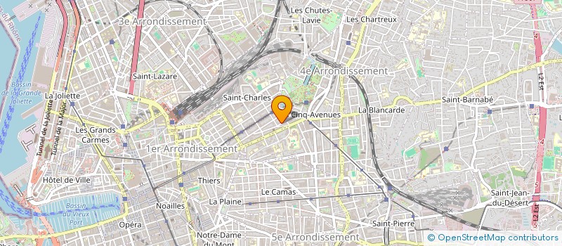 localisation de l'entreprise MADAME ANNE PIAGET à MARSEILLE