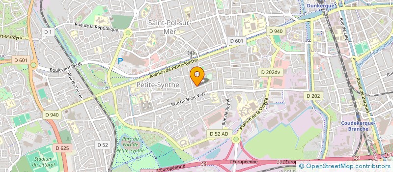 localisation de l'entreprise MADAME ANNE PICAVET à DUNKERQUE
