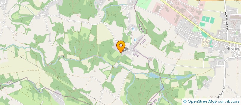 localisation de l'entreprise MADAME ANNE PICHAT  SAINT-PIERRE-DE-CHANDIEU