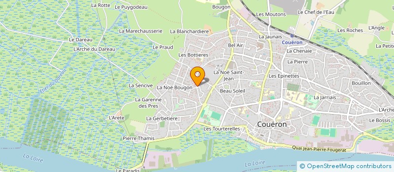 localisation de l'entreprise MADAME ANNE PICHOT à COUERON