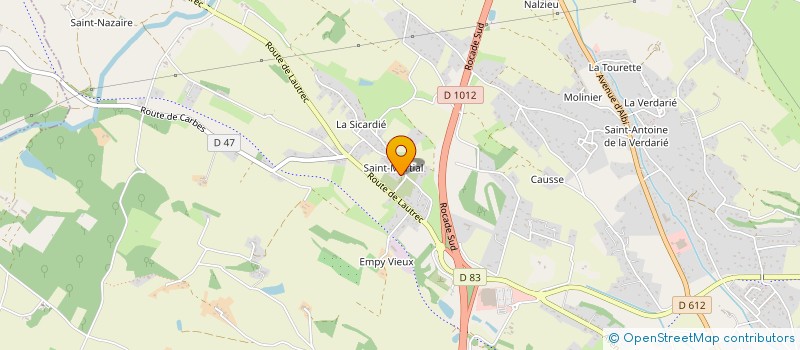 localisation de l'entreprise MADAME ANNE PIERAERTS  CASTRES