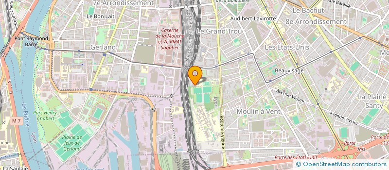 localisation de l'entreprise MADAME ANNE PIFFET  LYON