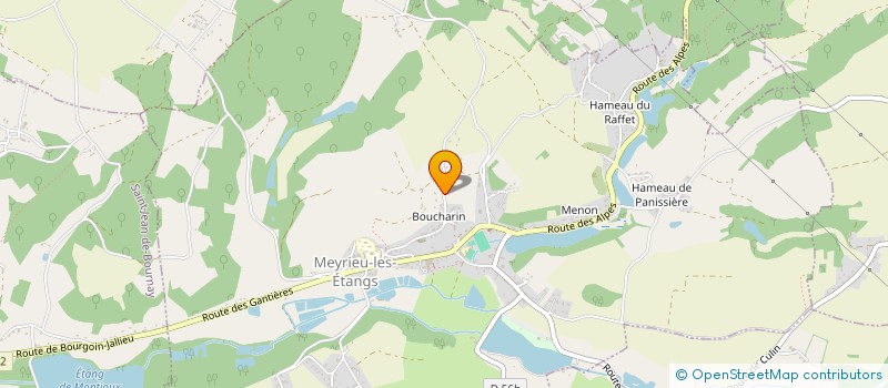 localisation de l'entreprise MADAME ANNE PILVEN  MEYRIEU-LES-ETANGS