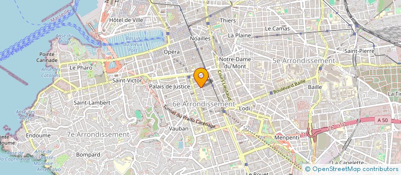 localisation de l'entreprise MADAME ANNE PINSON à MARSEILLE