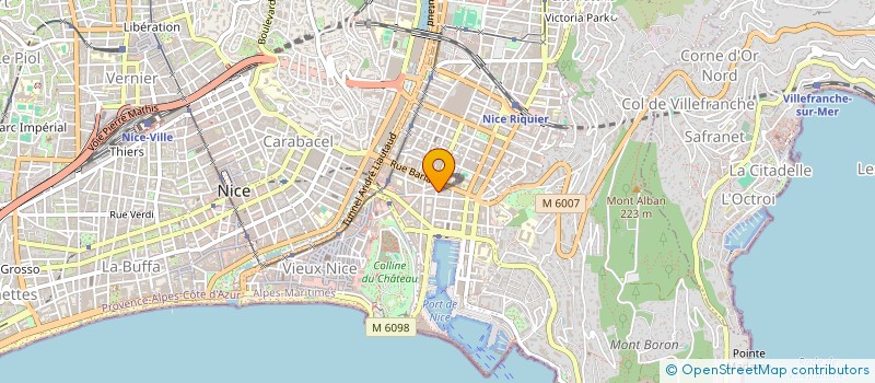 localisation de l'entreprise MADAME ANNE PIOLET à NICE