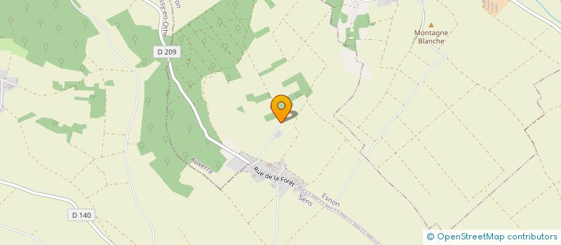 localisation de l'entreprise MADAME ANNE POITOUT  ESNON