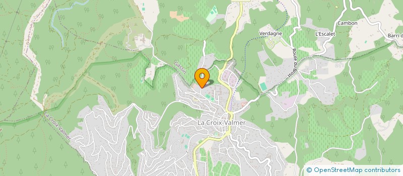 localisation de l'entreprise MADAME ANNE PONTOIZEAU  LA CROIX-VALMER