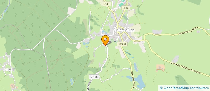 localisation de l'entreprise MADAME ANNE PORADA  SAINT-SAULGE