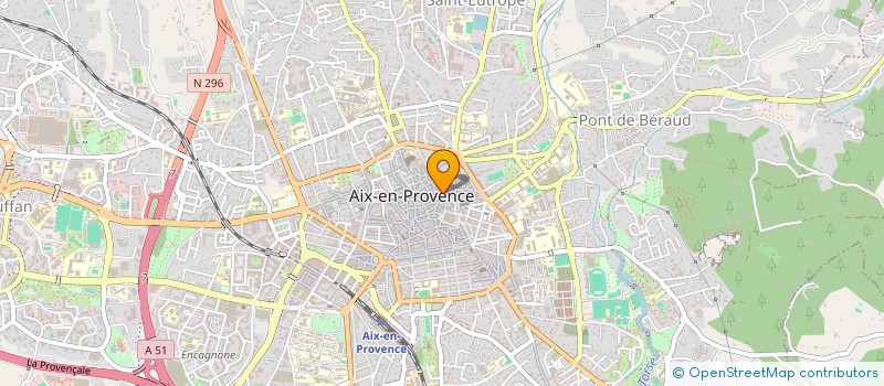 localisation de l'entreprise MADAME ANNE POUILLON  AIX-EN-PROVENCE