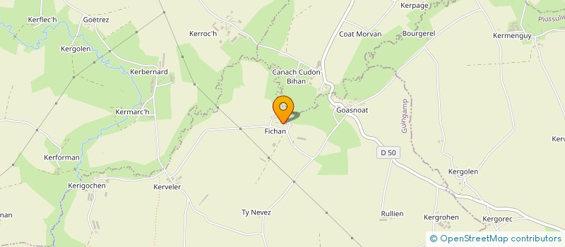 localisation de l'entreprise MADAME ANNE PRIGENT  SAINT-IGEAUX