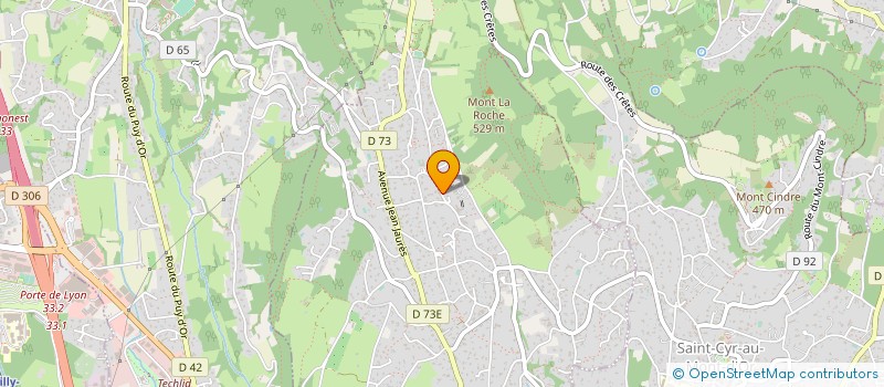 localisation de l'entreprise MADAME ANNE PRINZ  SAINT-DIDIER-AU-MONT-D'OR