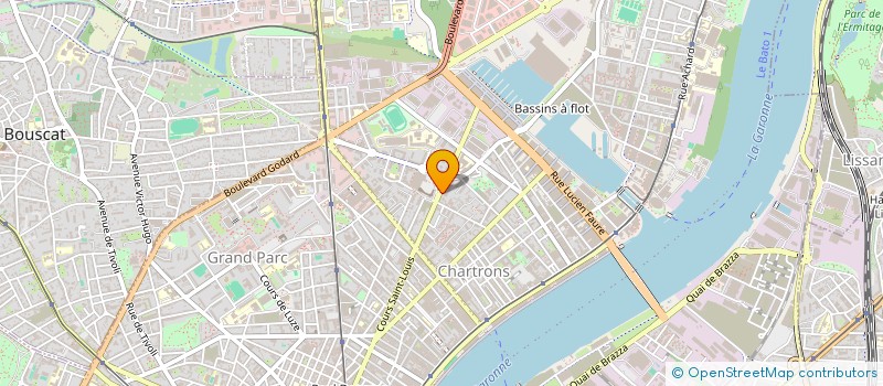 localisation de l'entreprise MADAME ANNE PRIVAT  BORDEAUX