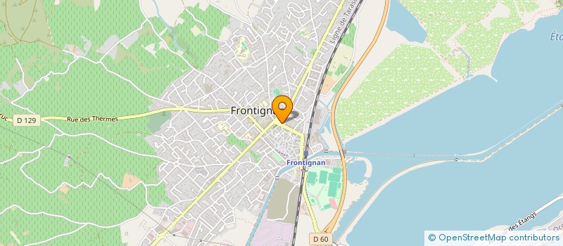 localisation de l'entreprise MADAME ANNE PROMPT à FRONTIGNAN