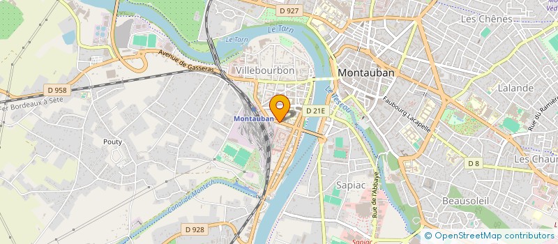 localisation de l'entreprise MADAME ANNE PRUGNIAUD à TOULOUSE
