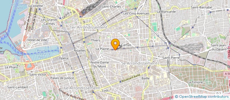 localisation de l'entreprise MADAME ANNE PUECH à MARSEILLE