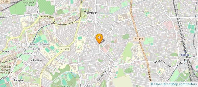 localisation de l'entreprise MADAME ANNE PUIGCERCOS  TALENCE