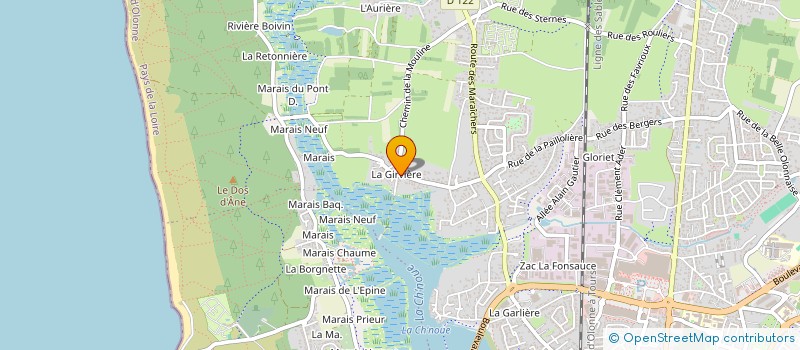 localisation de l'entreprise MADAME ANNE PUISEUX à LES SABLES D'OLONNE