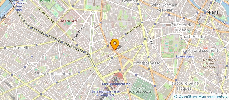 localisation de l'entreprise MADAME ANNE PUVIS  PARIS