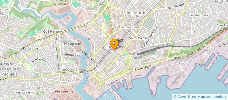 localisation de l'entreprise MADAME ANNE QUEINNEC à BREST
