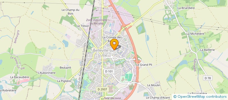 localisation de l'entreprise MADAME ANNE QUENNEHEN  BELLEVIGNY