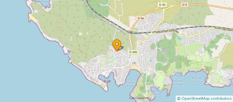 localisation de l'entreprise MADAME ANNE QUEROL  MARTIGUES