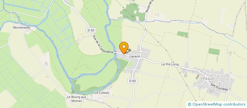 localisation de l'entreprise MADAME ANNE QUERRIOUX  PEAULT