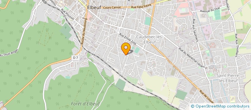 localisation de l'entreprise MADAME ANNE QUEVILLY  CAUDEBEC-LES-ELBEUF