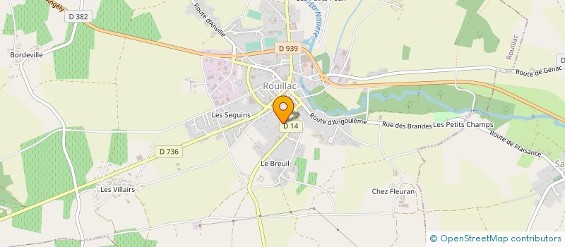 localisation de l'entreprise MADAME ANNE RACAPE  ROUILLAC
