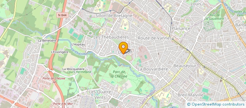 localisation de l'entreprise MADAME ANNE RADZIMINSKI  SAINT-HERBLAIN