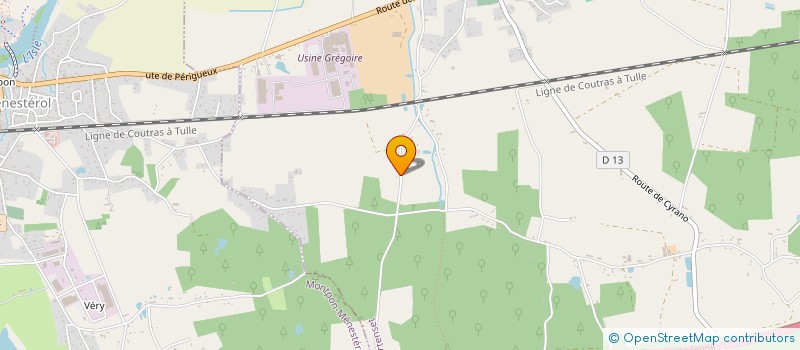 localisation de l'entreprise MADAME ANNE RANCAN  SAINT MARTIAL D'ARTENSET