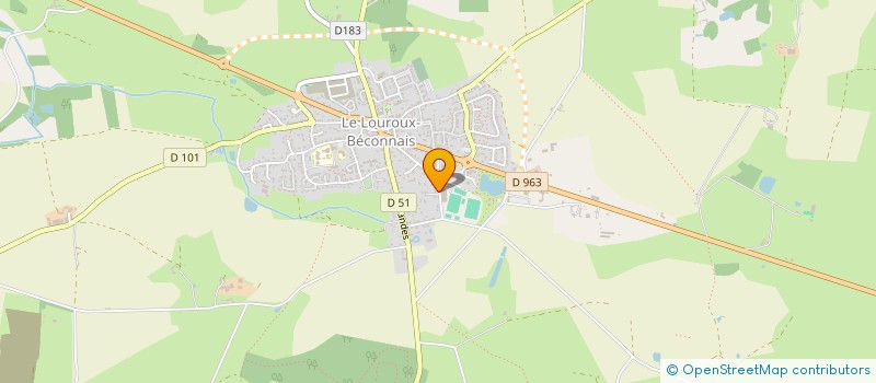 localisation de l'entreprise MADAME ANNE REGULIER à VAL D'ERDRE-AUXENCE
