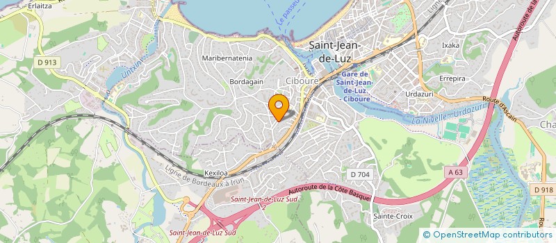 localisation de l'entreprise MADAME ANNE REISSIAN  CIBOURE