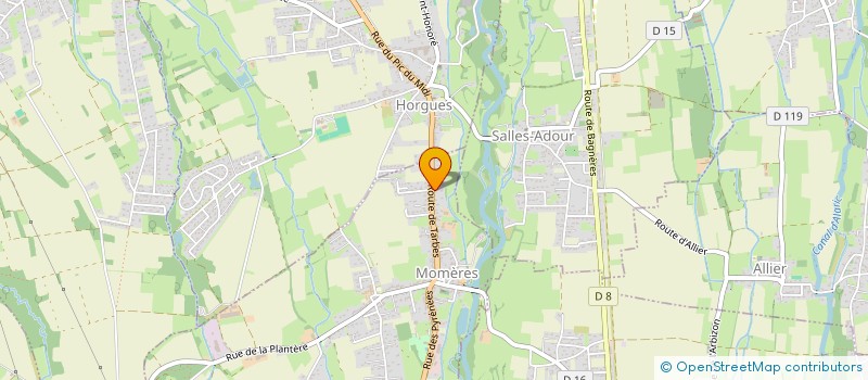 localisation de l'entreprise MADAME ANNE RENARD  MOMERES