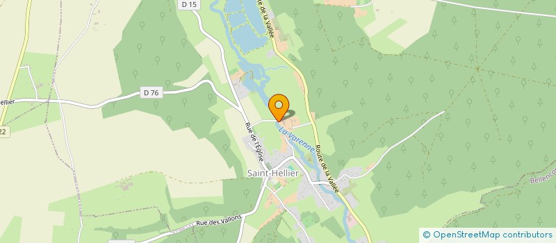 localisation de l'entreprise MADAME ANNE RETORE  SAINT-HELLIER