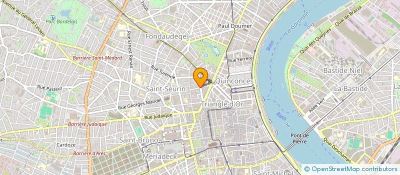 localisation de l'entreprise MADAME ANNE REUTIN à BORDEAUX
