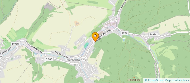 localisation de l'entreprise MADAME ANNE RICHERT  TROISFONTAINES