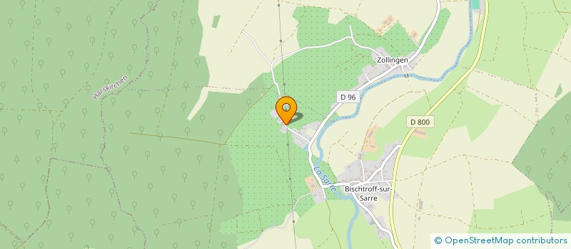 localisation de l'entreprise MADAME ANNE RIEB  SARREWERDEN