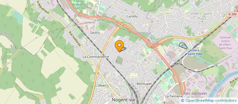 localisation de l'entreprise MADAME ANNE RIGAUT à NOGENT-SUR-OISE