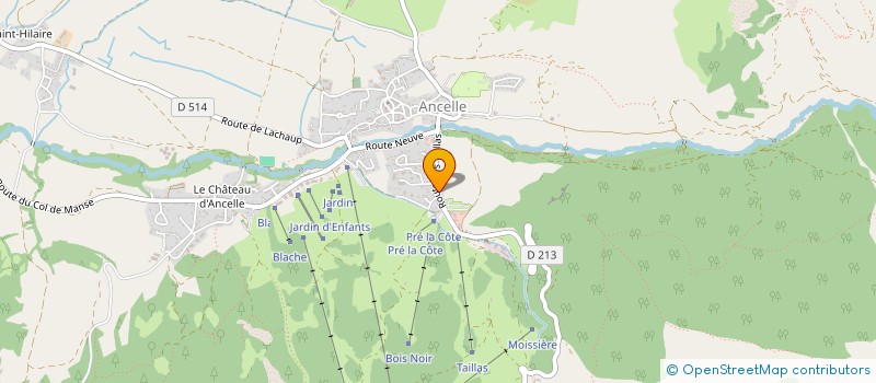 localisation de l'entreprise MADAME ANNE RIMBAUD  ANCELLE