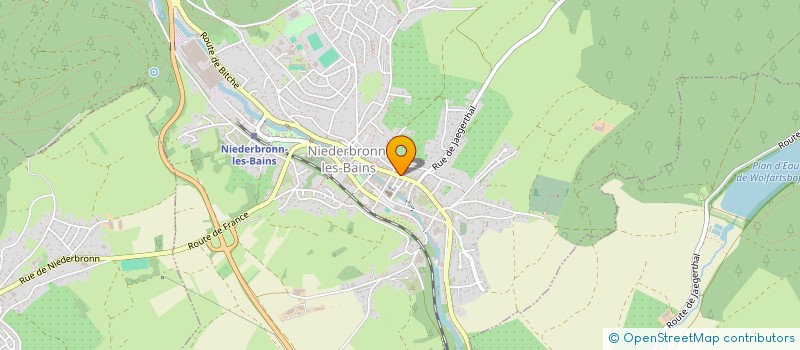 localisation de l'entreprise MADAME ANNE RISCHNER  NIEDERBRONN-LES-BAINS