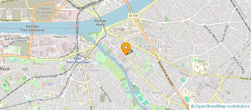localisation de l'entreprise MADAME ANNE RIVALLAND à NANTES